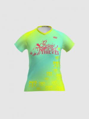 Podiumwear Women's V-Neck Tee - New Fabric 2025!