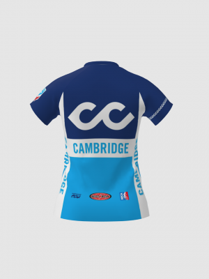 Podiumwear Women's Silver Short Sleeve MTB Jersey - NEW FABRIC 2025!
