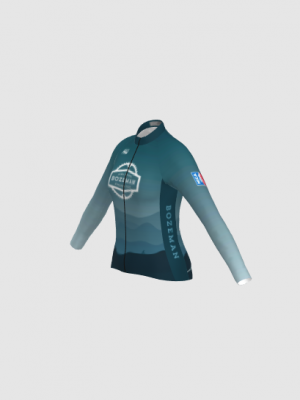 Podiumwear Women's Silver Long Sleeve Jersey