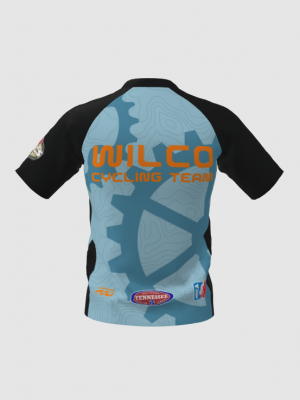 Podiumwear Men's Silver Short Sleeve MTB Jersey - New Fabric 2025!