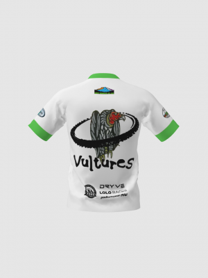Podiumwear Men's Silver Short Sleeve MTB Jersey - New Fabric 2025!