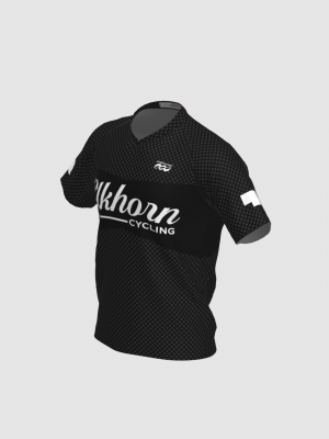 Podiumwear Men's Silver Short Sleeve MTB Jersey