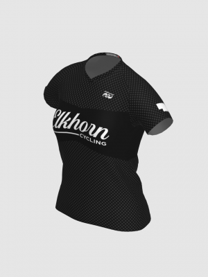 Podiumwear Women's Silver Short Sleeve MTB Jersey