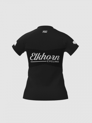 Podiumwear Women's Silver Short Sleeve MTB Jersey - NEW FABRIC 2025!