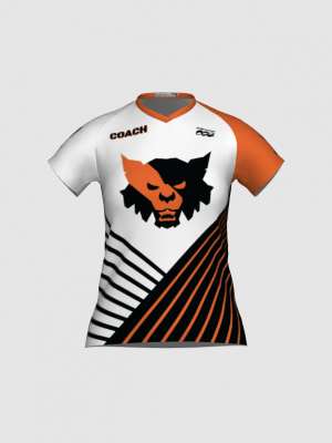 Podiumwear Women's Silver Short Sleeve MTB Jersey - NEW FABRIC 2025!