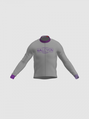 Podiumwear Men's Gold Merino Wool Long Sleeve Jersey
