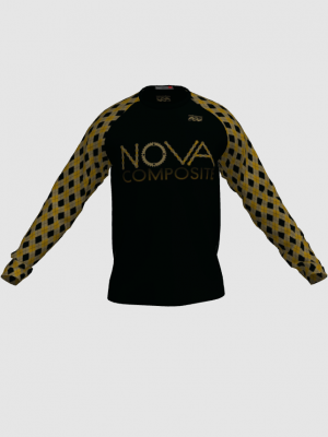 Podiumwear Unisex Silver Long Sleeve Tech Tee - New Fabric 2025!