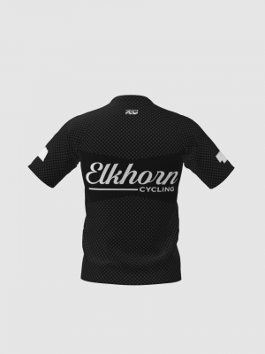 Podiumwear Men's Silver Short Sleeve MTB Jersey - New Fabric 2025!