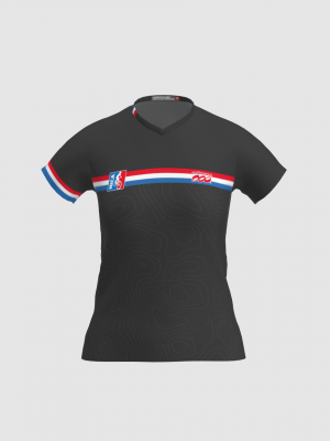 Podiumwear Women's Silver Short Sleeve MTB Jersey