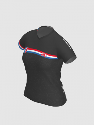 Podiumwear Women's Silver Short Sleeve MTB Jersey