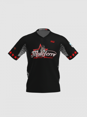 Podiumwear Men's Silver Short Sleeve MTB Jersey - New Fabric 2025!