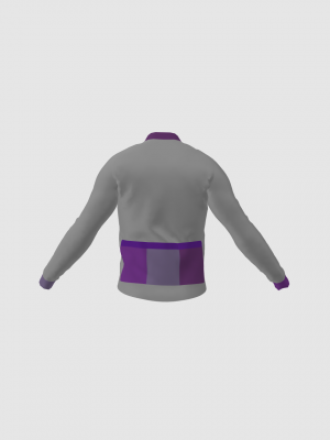 Podiumwear Men's Gold Merino Wool Long Sleeve Jersey