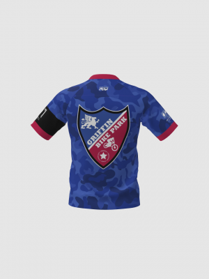 Podiumwear Men's Silver Short Sleeve MTB Jersey - New Fabric 2025!