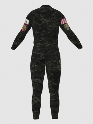 Podiumwear Unisex Gold Two-Piece Race Suit