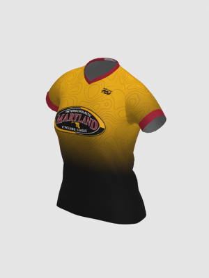 Podiumwear Women's Silver Short Sleeve MTB Jersey - NEW FABRIC 2025!