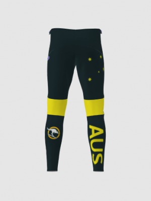 Podiumwear Unisex Gold Warm Up Pants