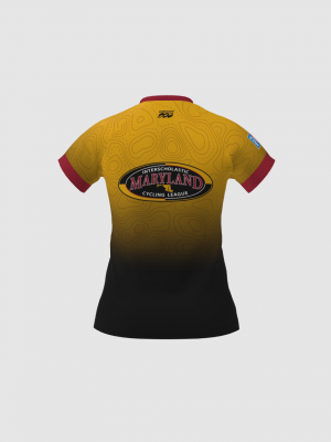 Podiumwear Women's Silver Short Sleeve MTB Jersey - NEW FABRIC 2025!