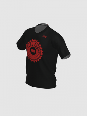 Podiumwear Men's Silver Short Sleeve MTB Jersey - New Fabric 2025!