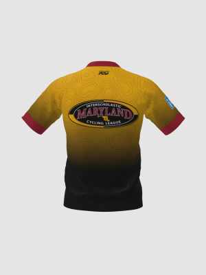 Podiumwear Men's Silver Short Sleeve MTB Jersey - New Fabric 2025!