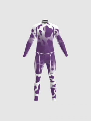 Podiumwear Unisex Gold Two-Piece Race Suit
