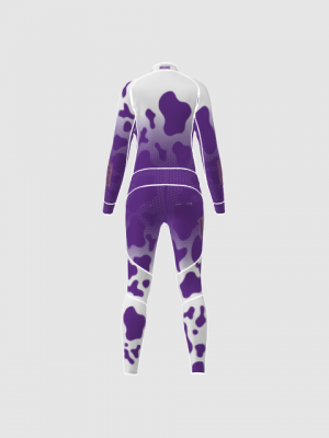 Podiumwear Women's Gold Two-Piece Race Suit