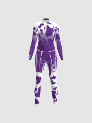 Podiumwear Women's Gold Two-Piece Race Suit