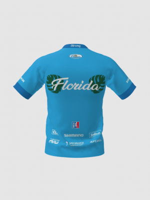 Podiumwear Men's Silver Short Sleeve MTB Jersey - New Fabric 2025!