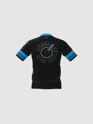 Podiumwear Men's Silver Short Sleeve MTB Jersey - New Fabric 2025!