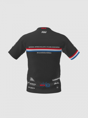 Podiumwear Men's Silver Short Sleeve MTB Jersey