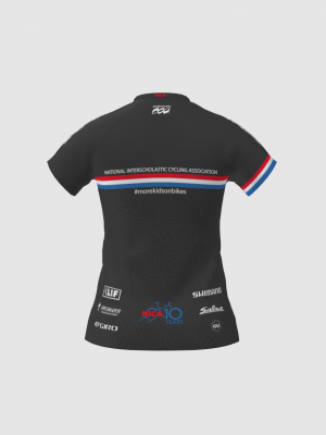 Podiumwear Women's Silver Short Sleeve MTB Jersey