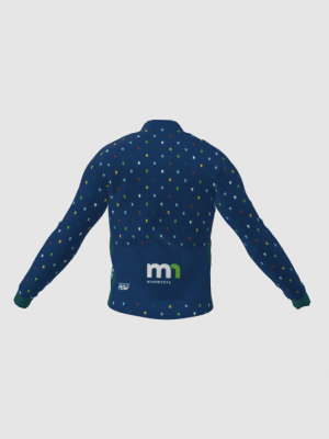 Podiumwear Men's Gold Merino Wool Long Sleeve Jersey