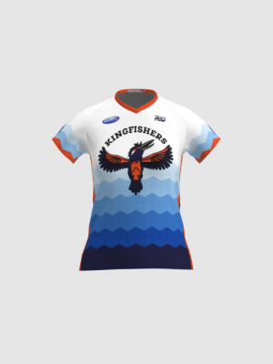 Podiumwear Women's Silver Short Sleeve MTB Jersey