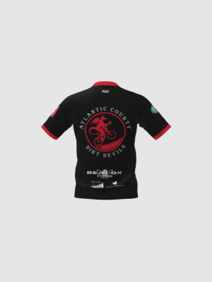 Podiumwear Men's Silver Short Sleeve MTB Jersey - New Fabric 2025!
