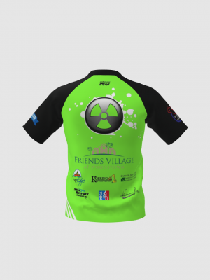 Podiumwear Men's Silver Short Sleeve MTB Jersey - New Fabric 2025!