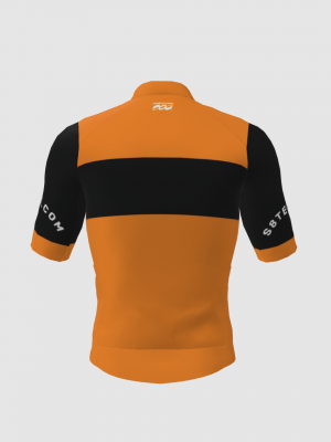 Podiumwear Men's Gold Full Zip Jersey