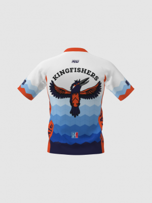 Podiumwear Men's Silver Short Sleeve MTB Jersey - New Fabric 2025!