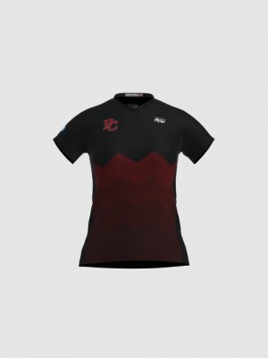 Podiumwear Women's Silver Short Sleeve MTB Jersey - NEW FABRIC 2025!