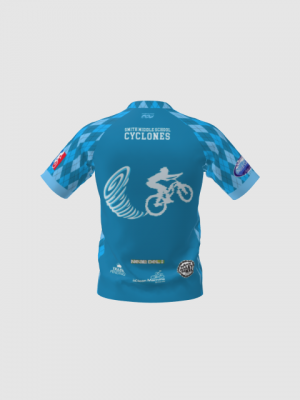 Podiumwear Men's Silver Short Sleeve MTB Jersey