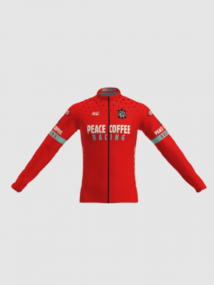 Podiumwear Men's Silver Long Sleeve Jersey