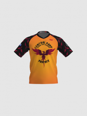 Podiumwear Men's Silver Short Sleeve MTB Jersey - New Fabric 2025!