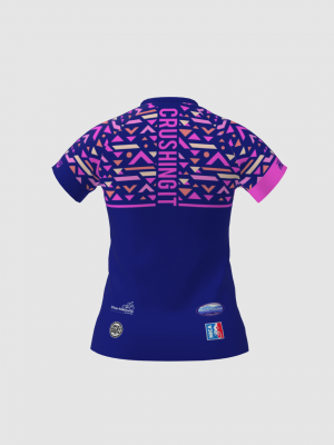 Podiumwear Women's Silver Short Sleeve MTB Jersey