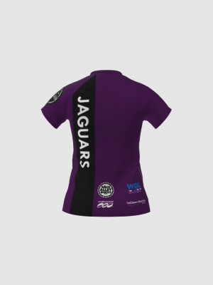 Podiumwear Women's Silver Short Sleeve MTB Jersey - NEW FABRIC 2025!