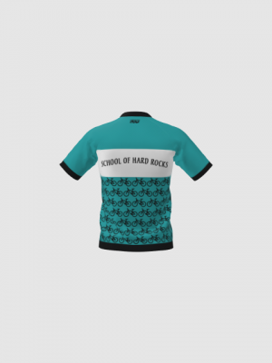 Podiumwear Men's Silver Short Sleeve MTB Jersey