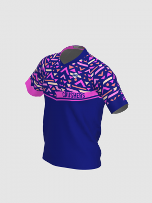 Podiumwear Men's Silver Short Sleeve MTB Jersey - New Fabric 2025!