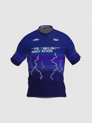 Podiumwear Men's Silver Short Sleeve MTB Jersey - New Fabric 2025!