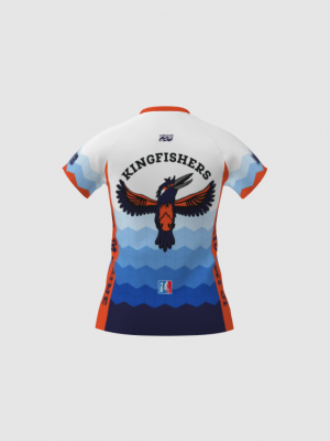 Podiumwear Women's Silver Short Sleeve MTB Jersey - NEW FABRIC 2025!