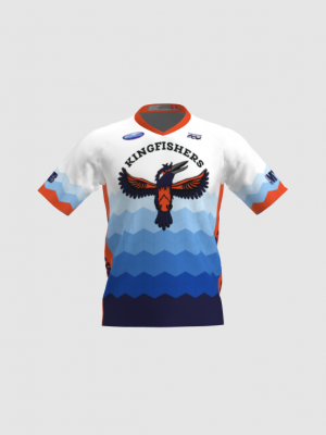 Podiumwear Men's Silver Short Sleeve MTB Jersey - New Fabric 2025!