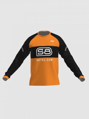 Podiumwear Unisex Silver Long Sleeve Tech Tee - New Fabric 2025!