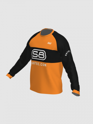 Podiumwear Unisex Silver Long Sleeve Tech Tee - New Fabric 2025!