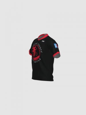 Podiumwear Men's Silver Short Sleeve MTB Jersey - New Fabric 2025!